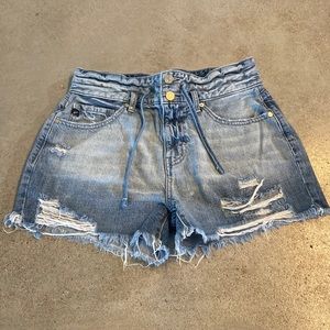 KanCan High-waist Drawstring Shorts